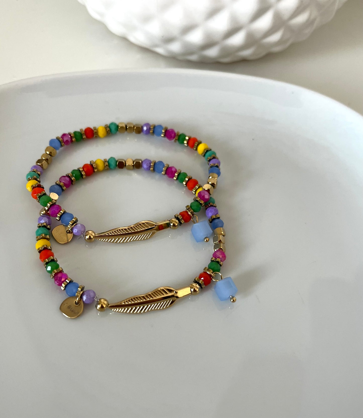 Bracelet plume color