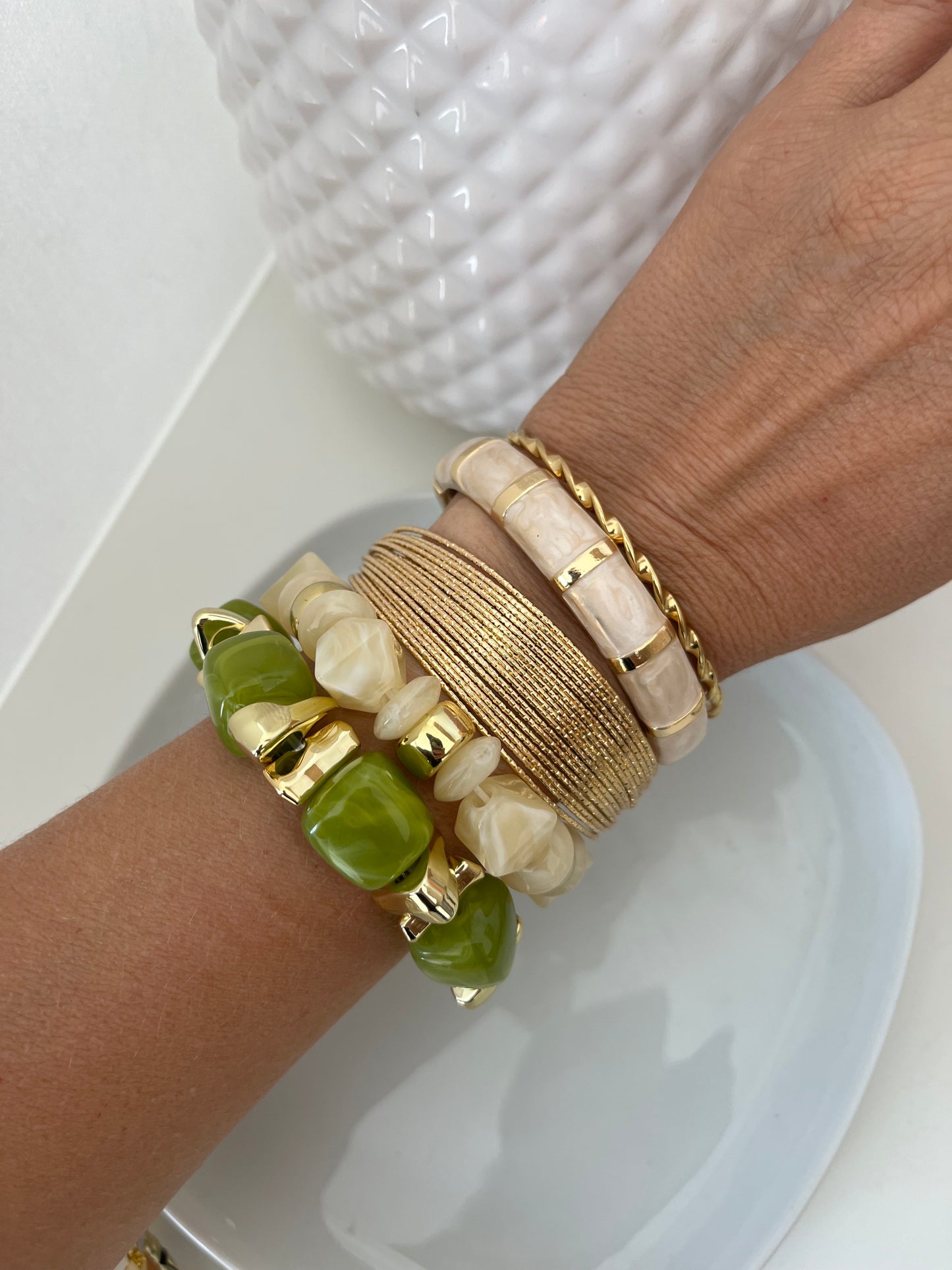 Bracelet Pistache