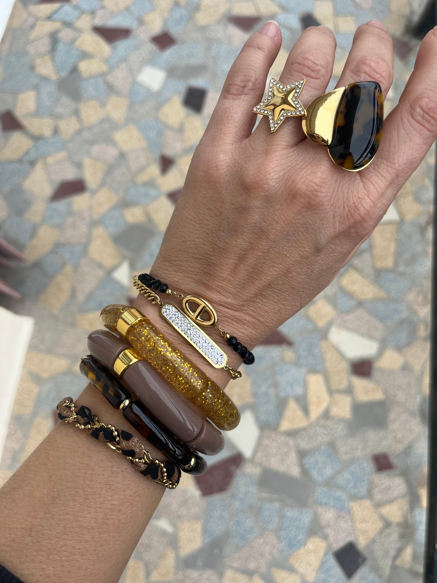 Bracelet Bohème cappuccino
