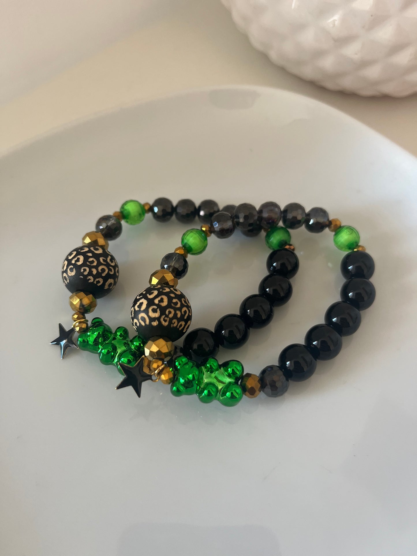 Bracelet Bear Green