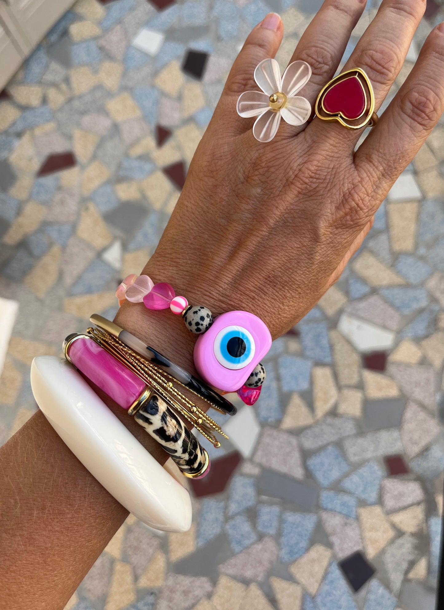 Bracelet Clyde rose