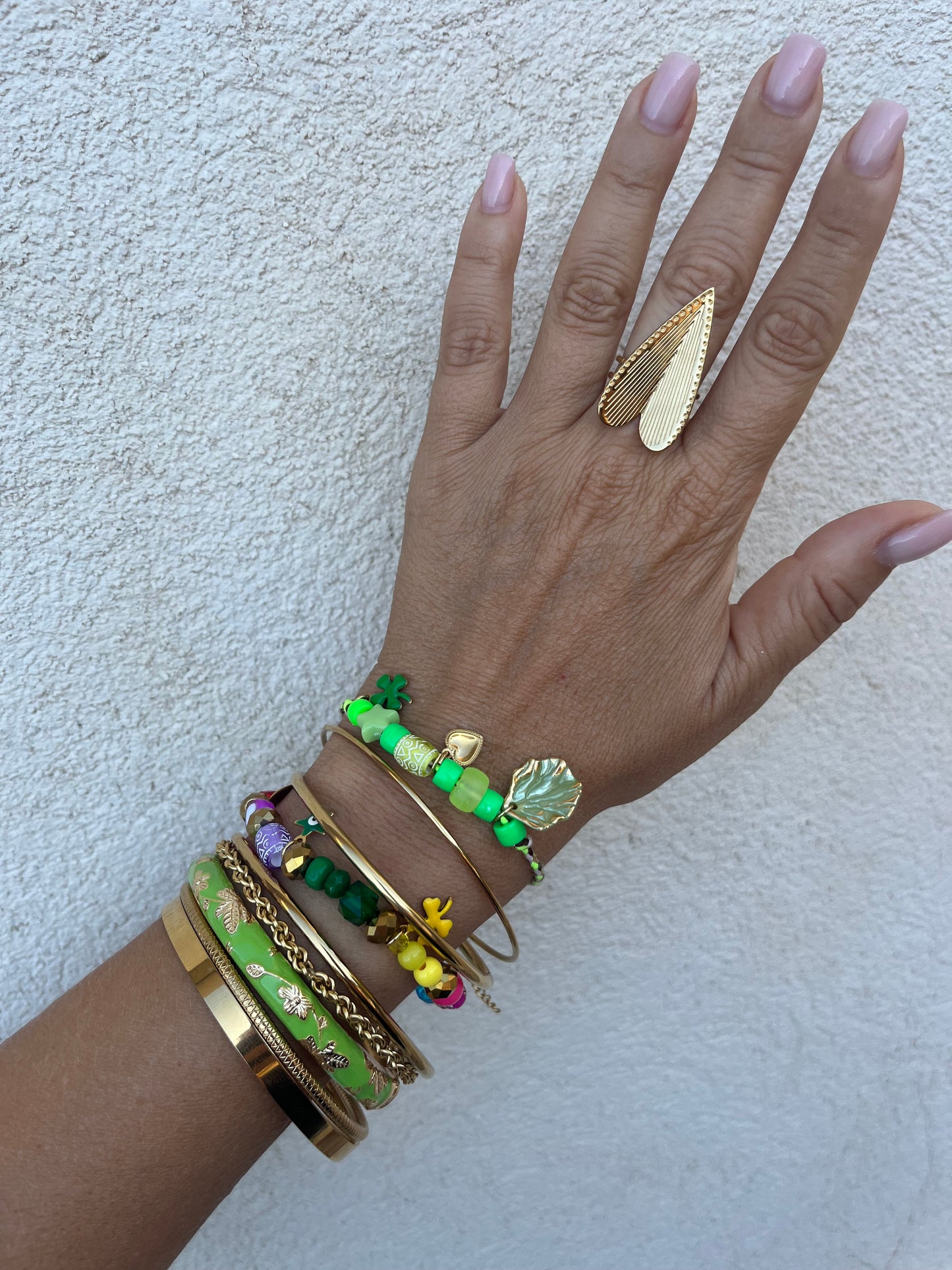 Bracelet Corda vert