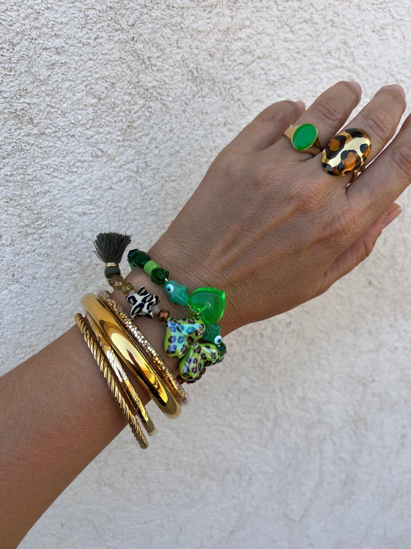 Bracelet LÉO KAKI