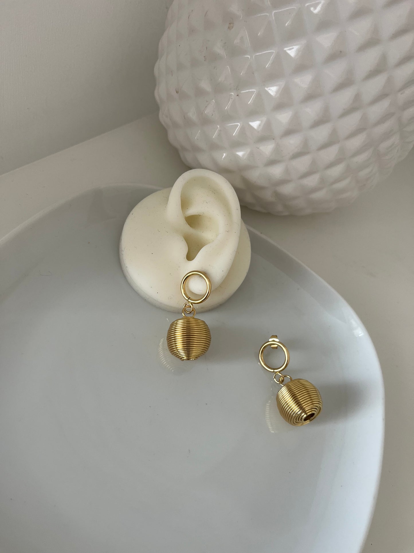 Boucles Boules acier