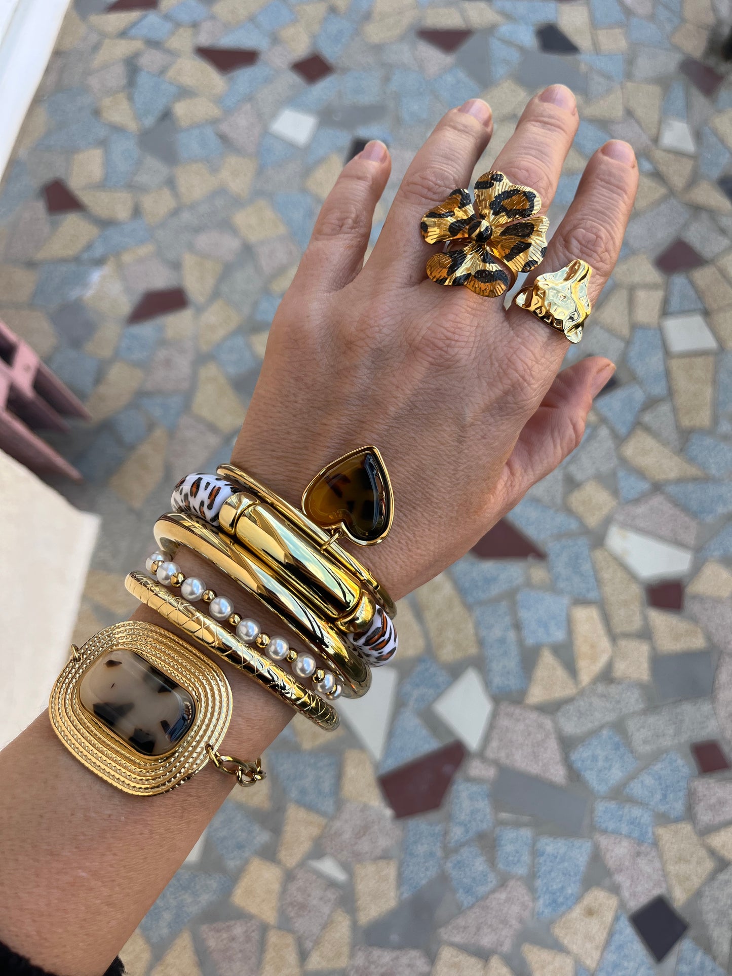 Bague MARGUE léopard