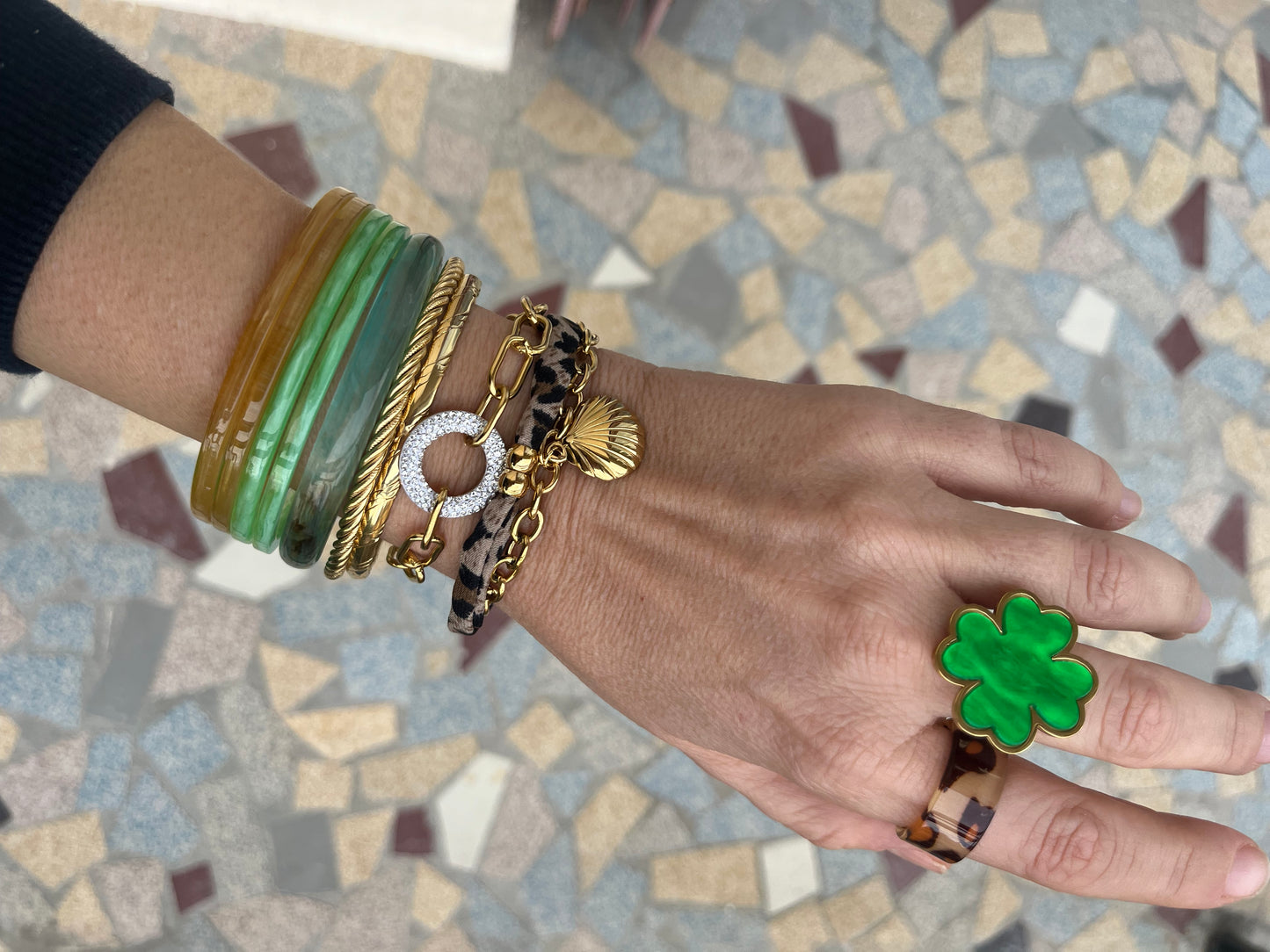 Big bague Trèfle 🍀