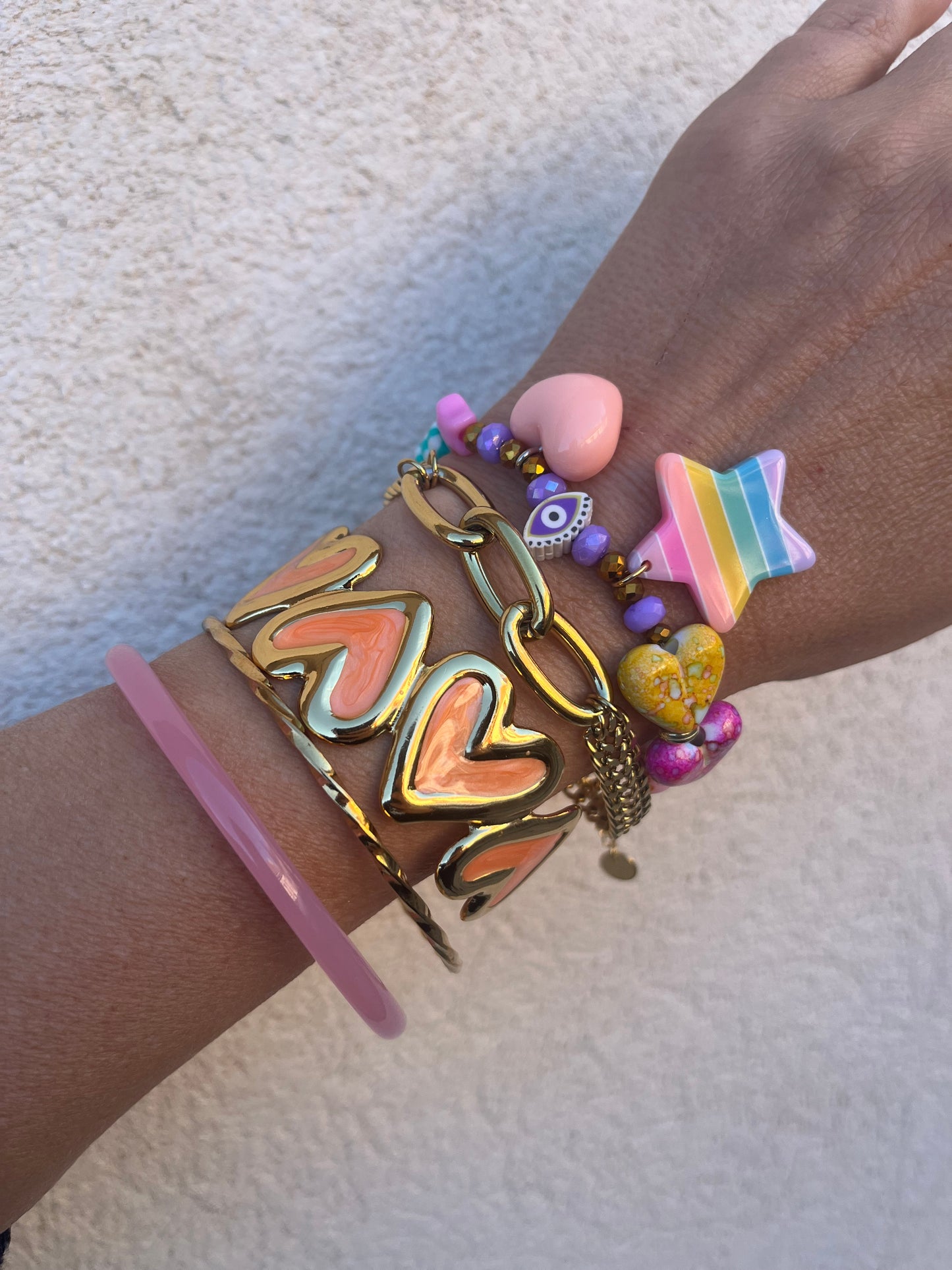 Bracelet Poppy rainbow
