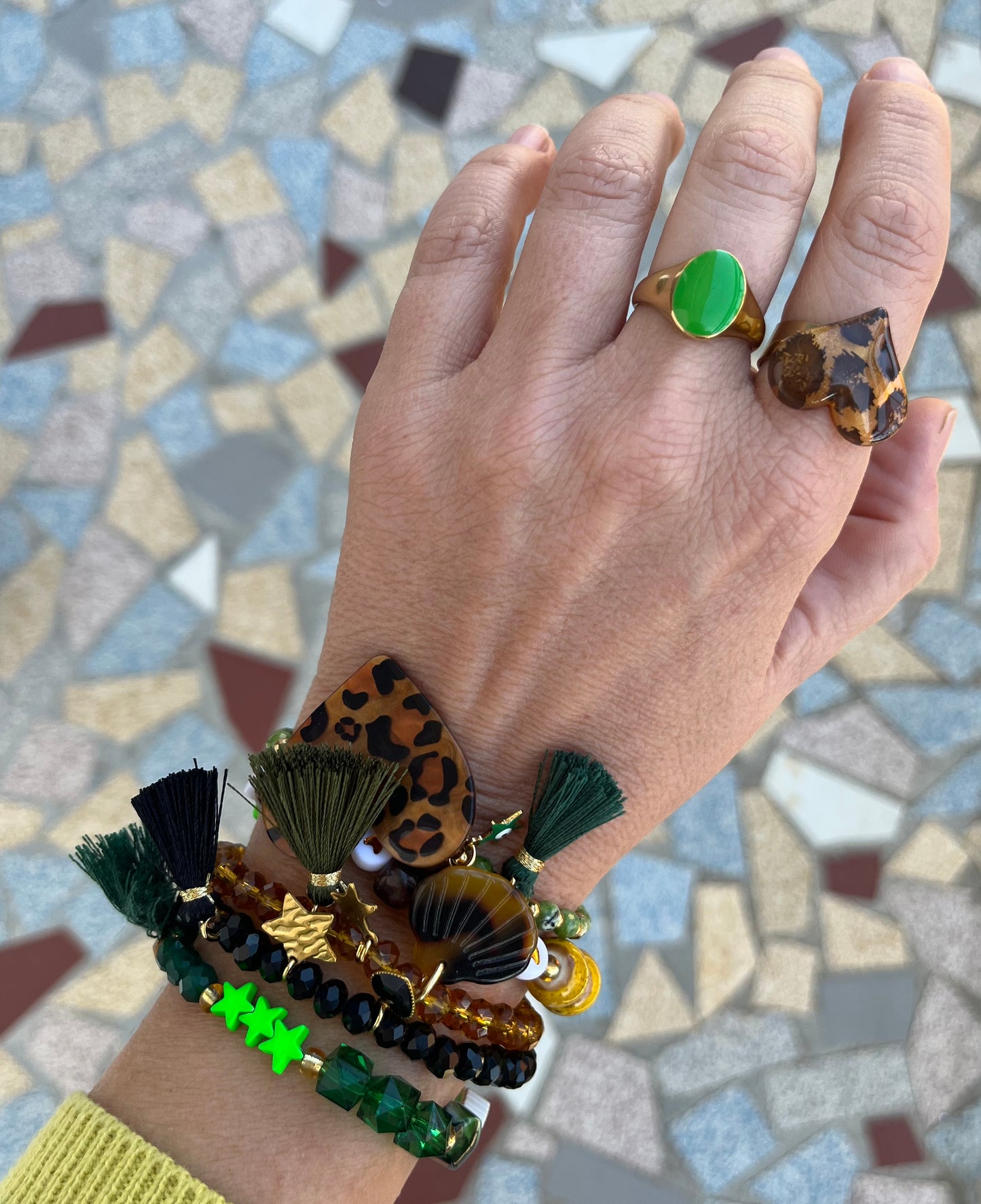 Bague IPP verte