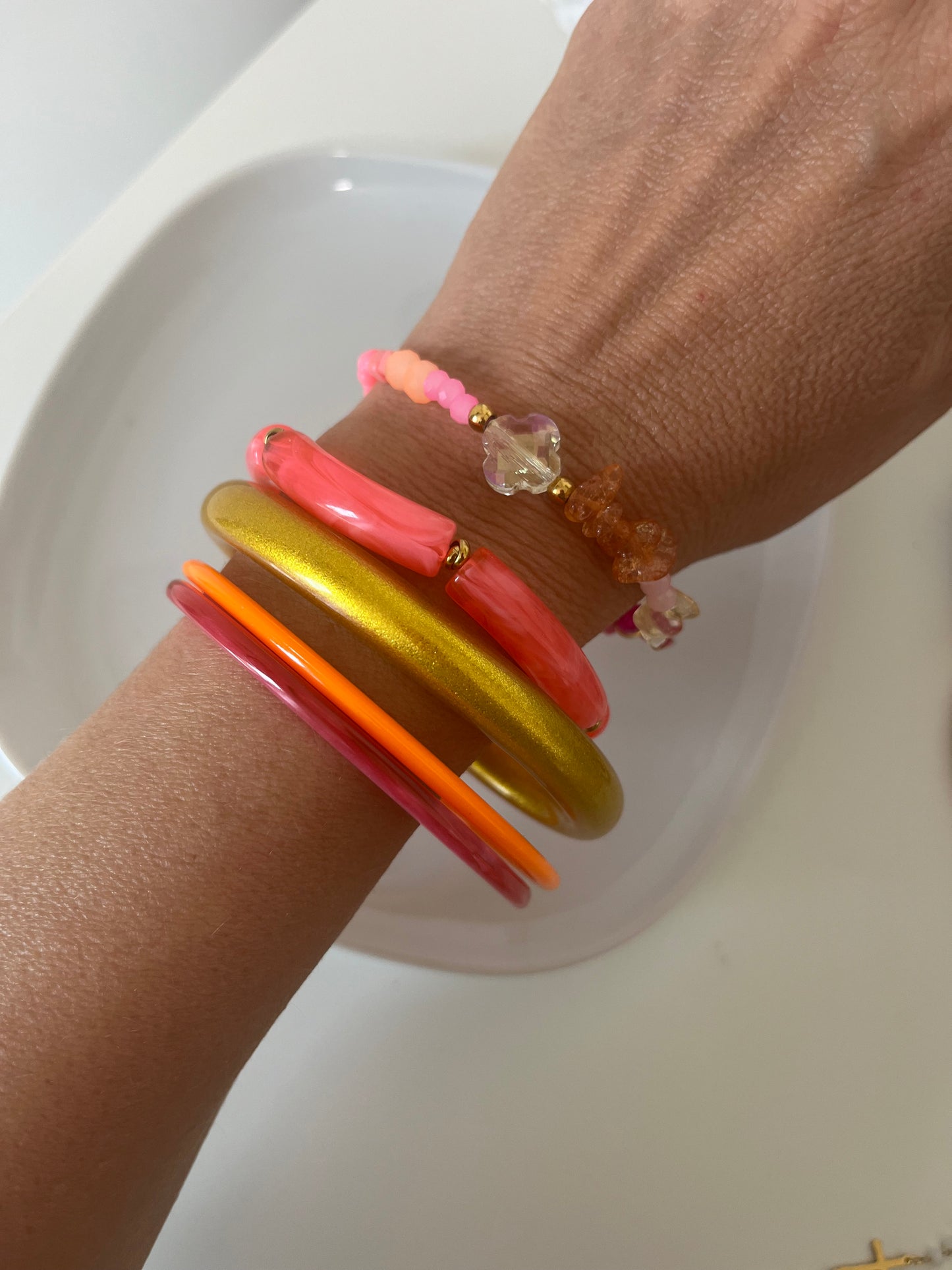 Bracelet Ornaline rose