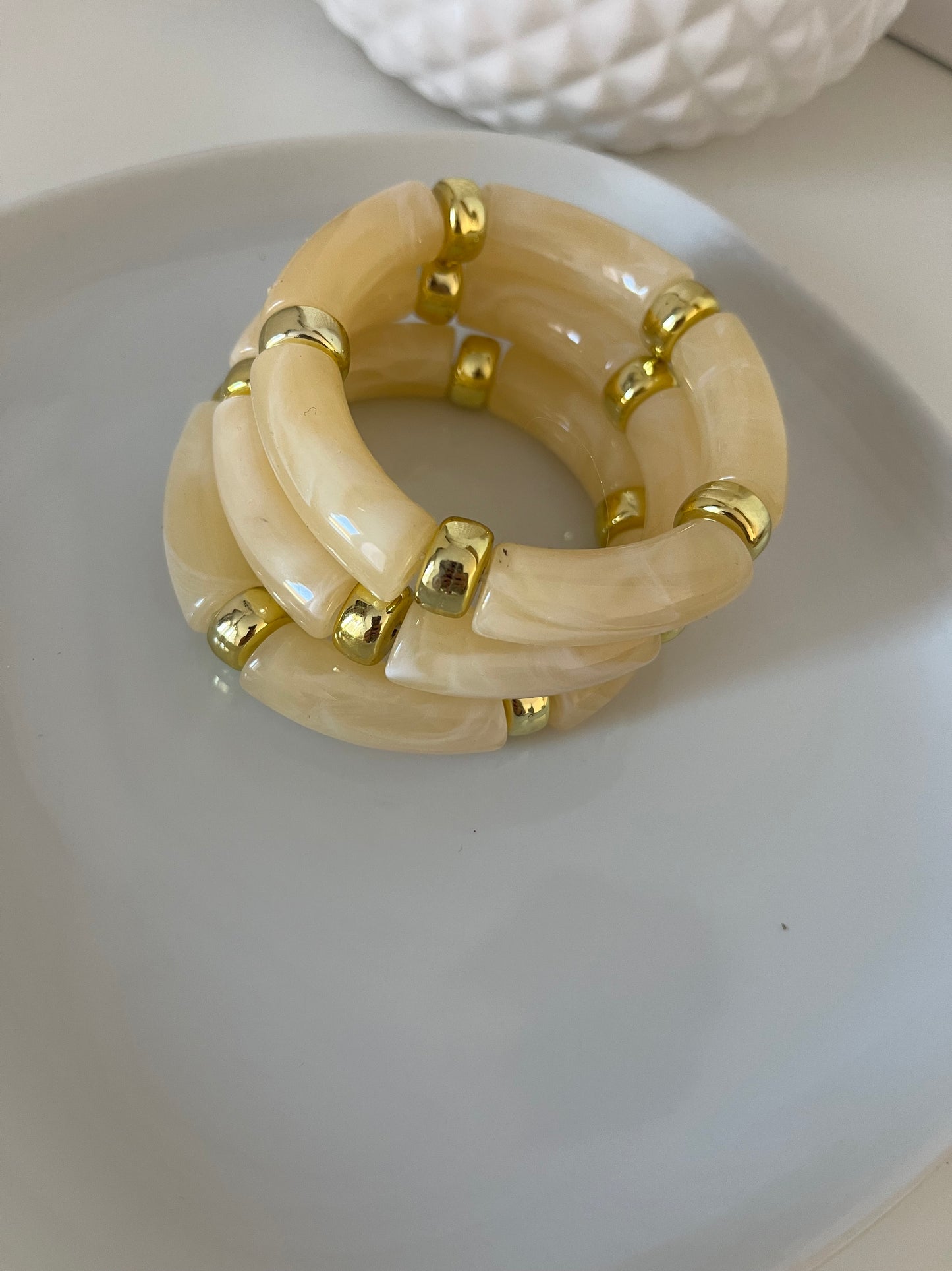 Bracelet Bohemia écru