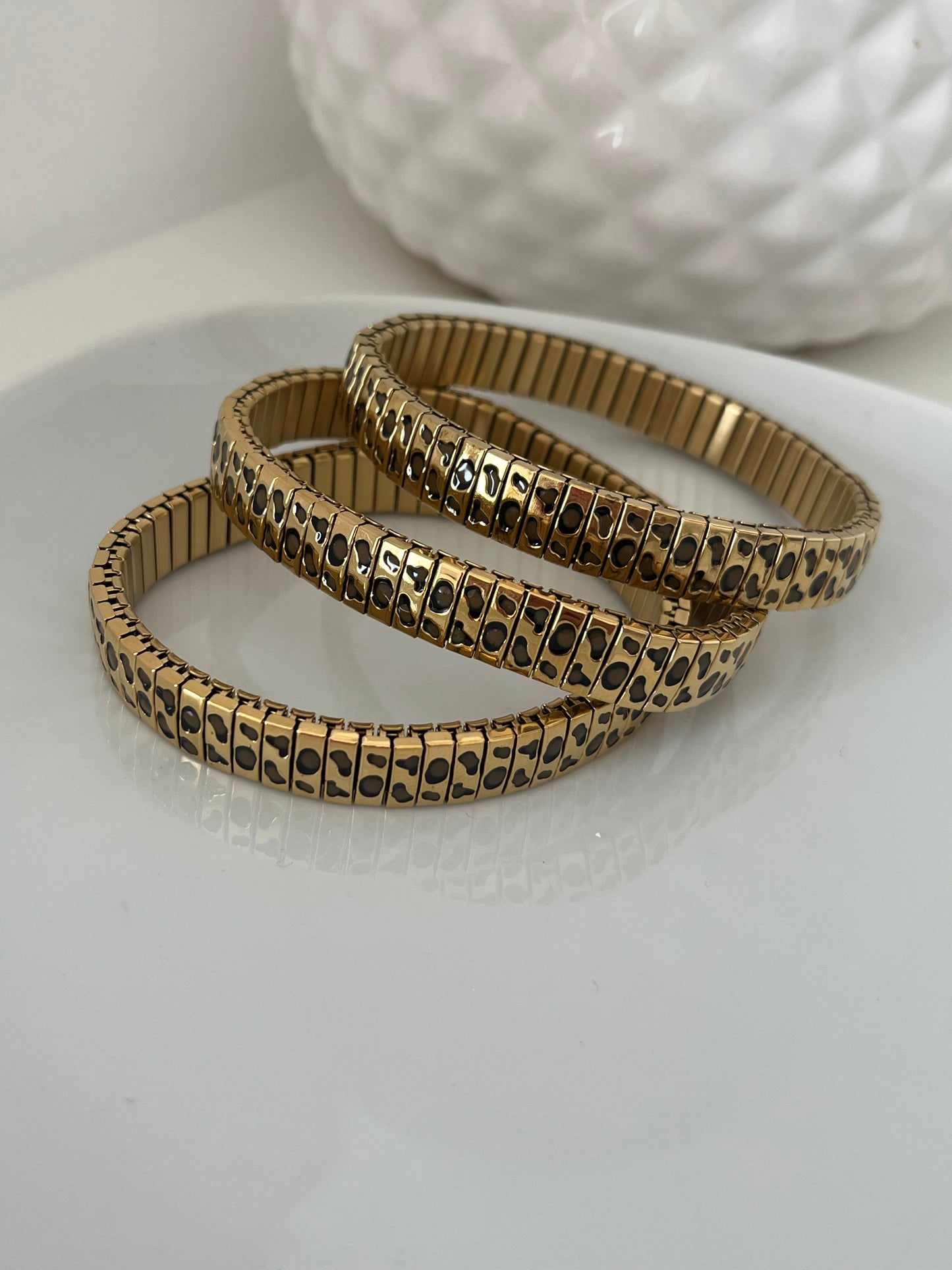 Bracelet LÉO acier élastique
