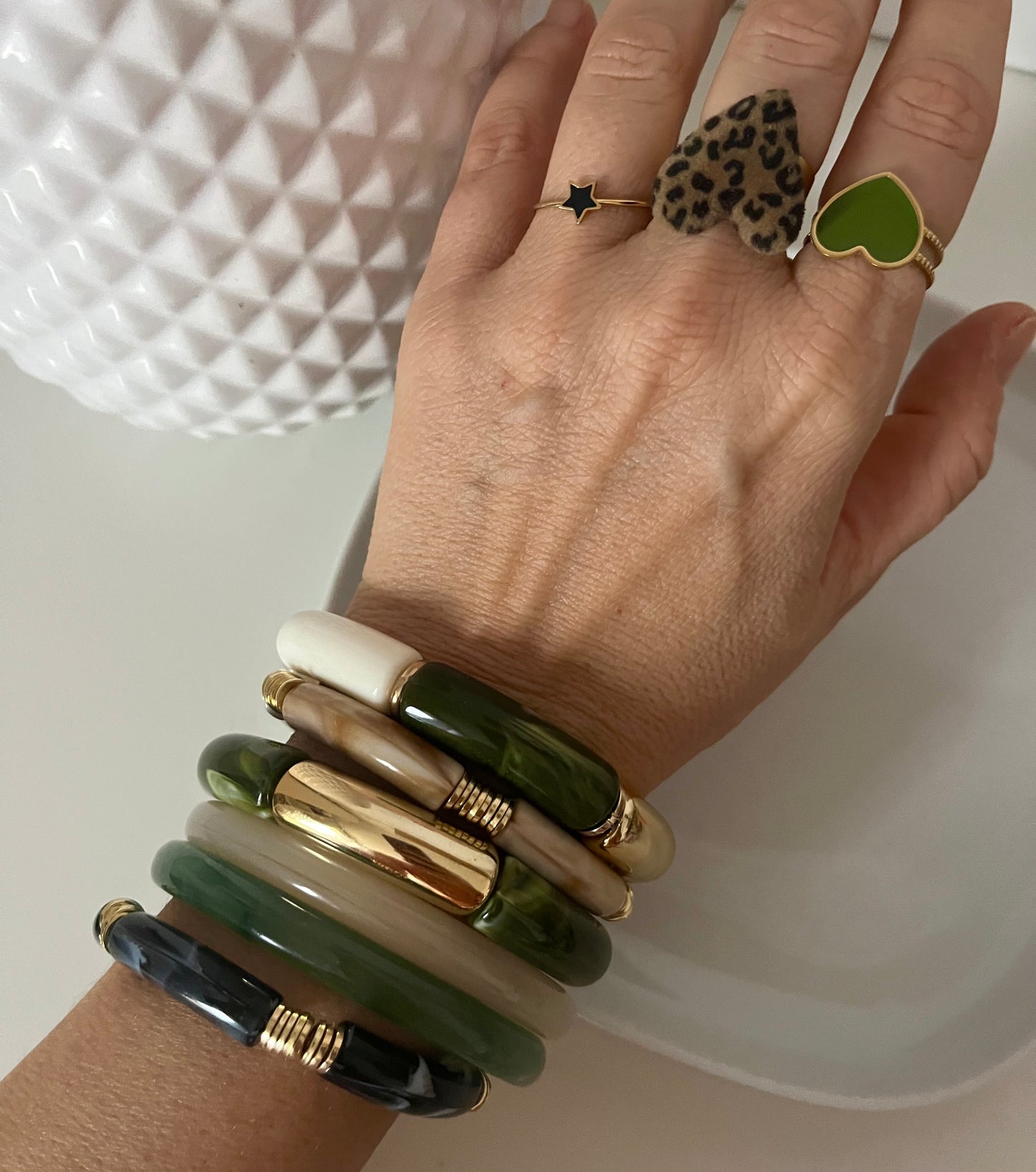 Bague STANLEY noire