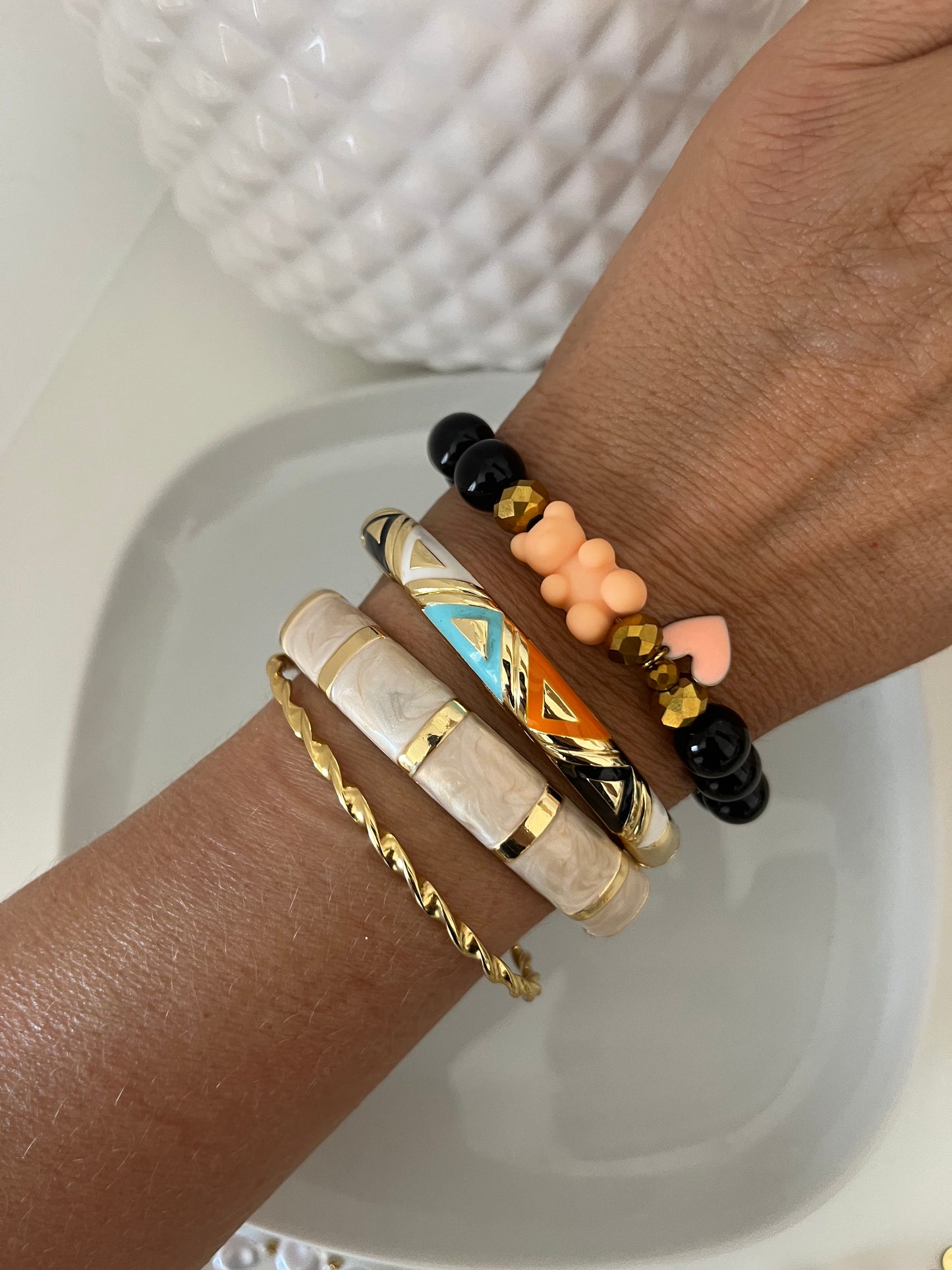 Bracelet Bear Corail