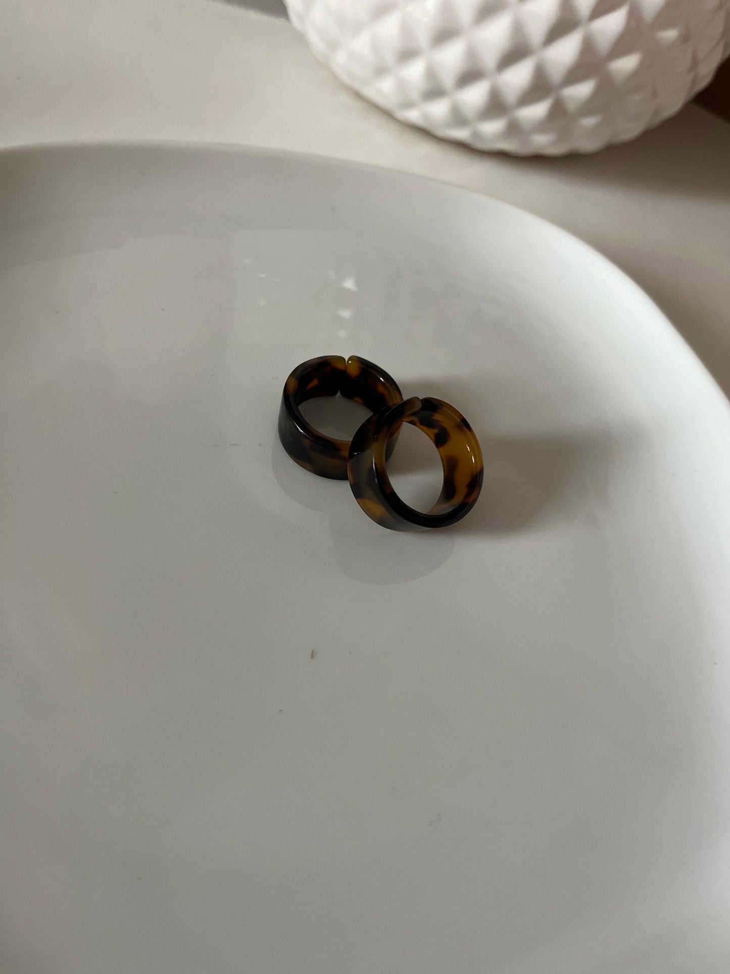 Bague ambrée
