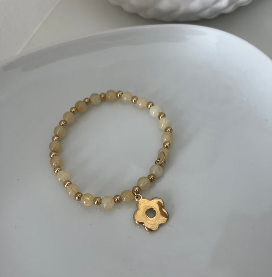 Bracelet Flo écru
