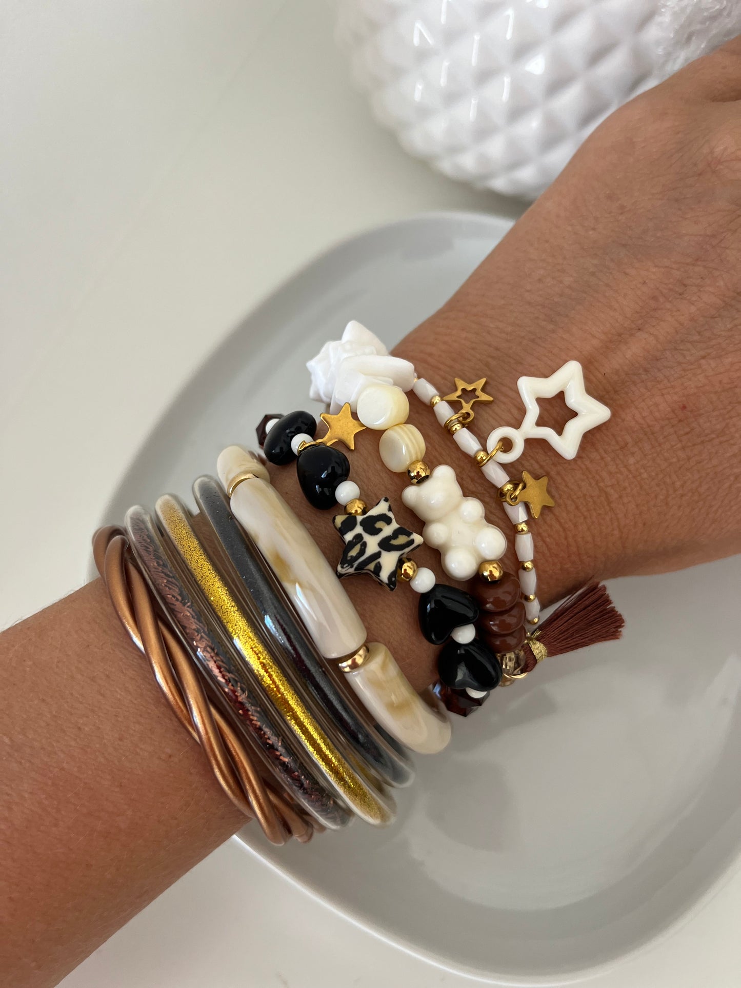 Bracelet ourson nude