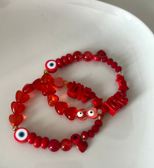 Bracelet Love rouge