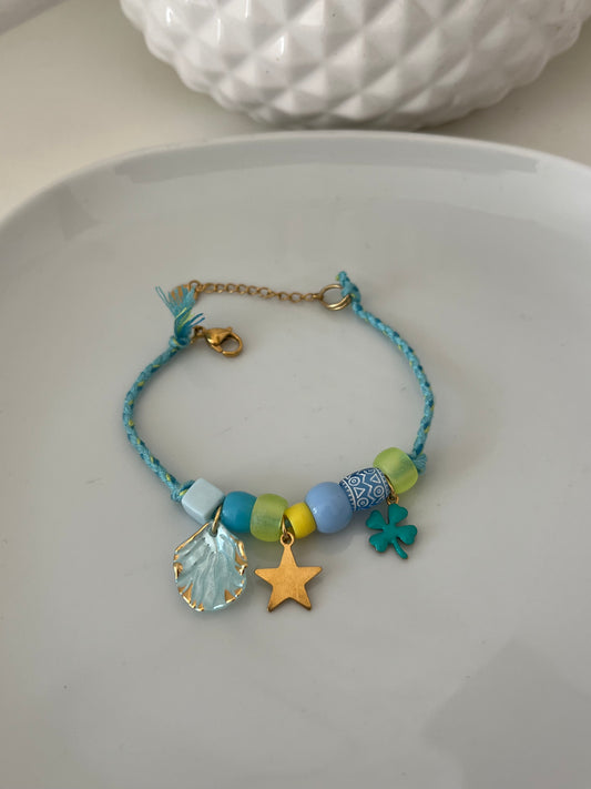 Bracelet CORDONA bleu
