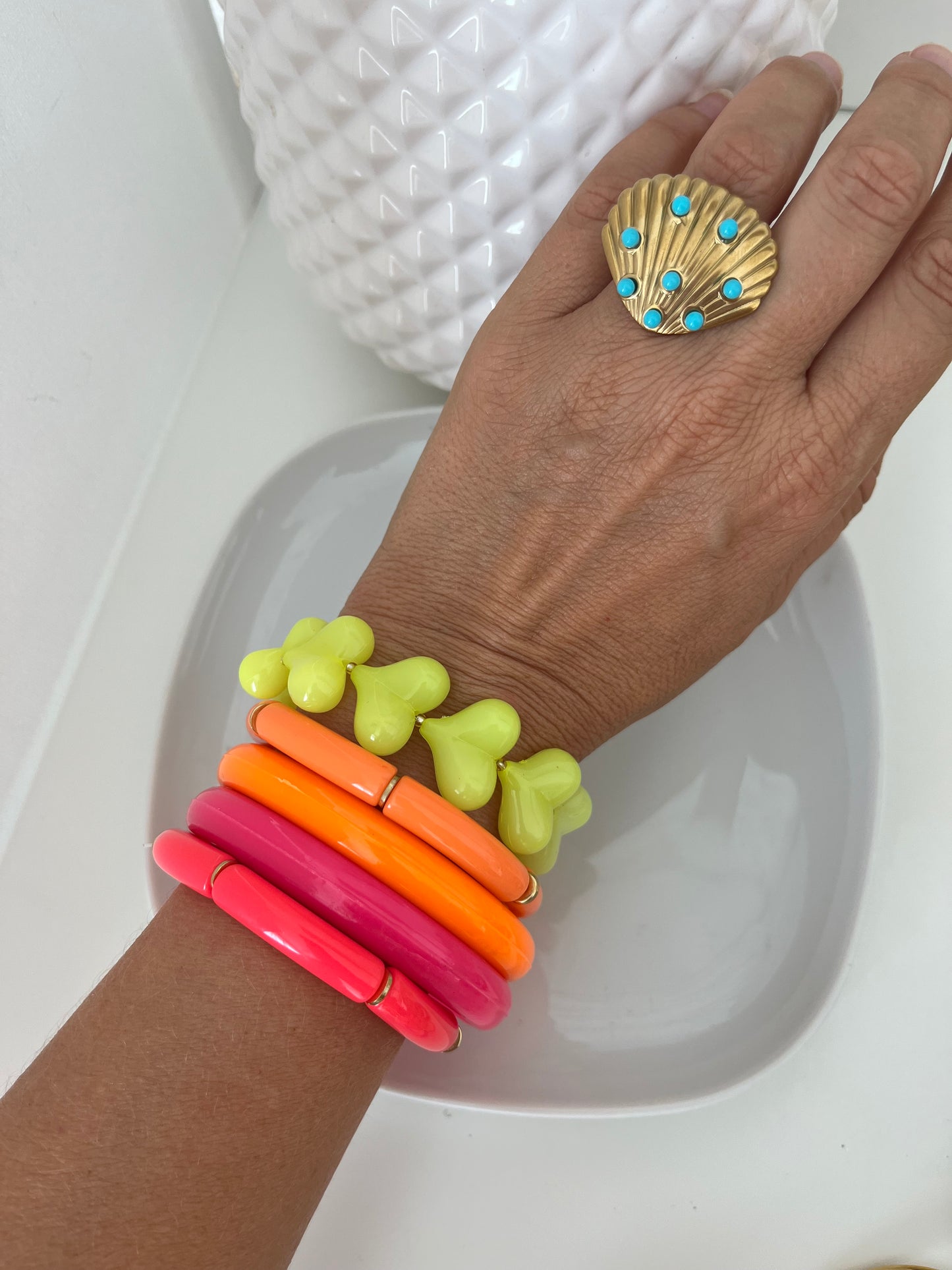 Bracelet BIGheart citrus