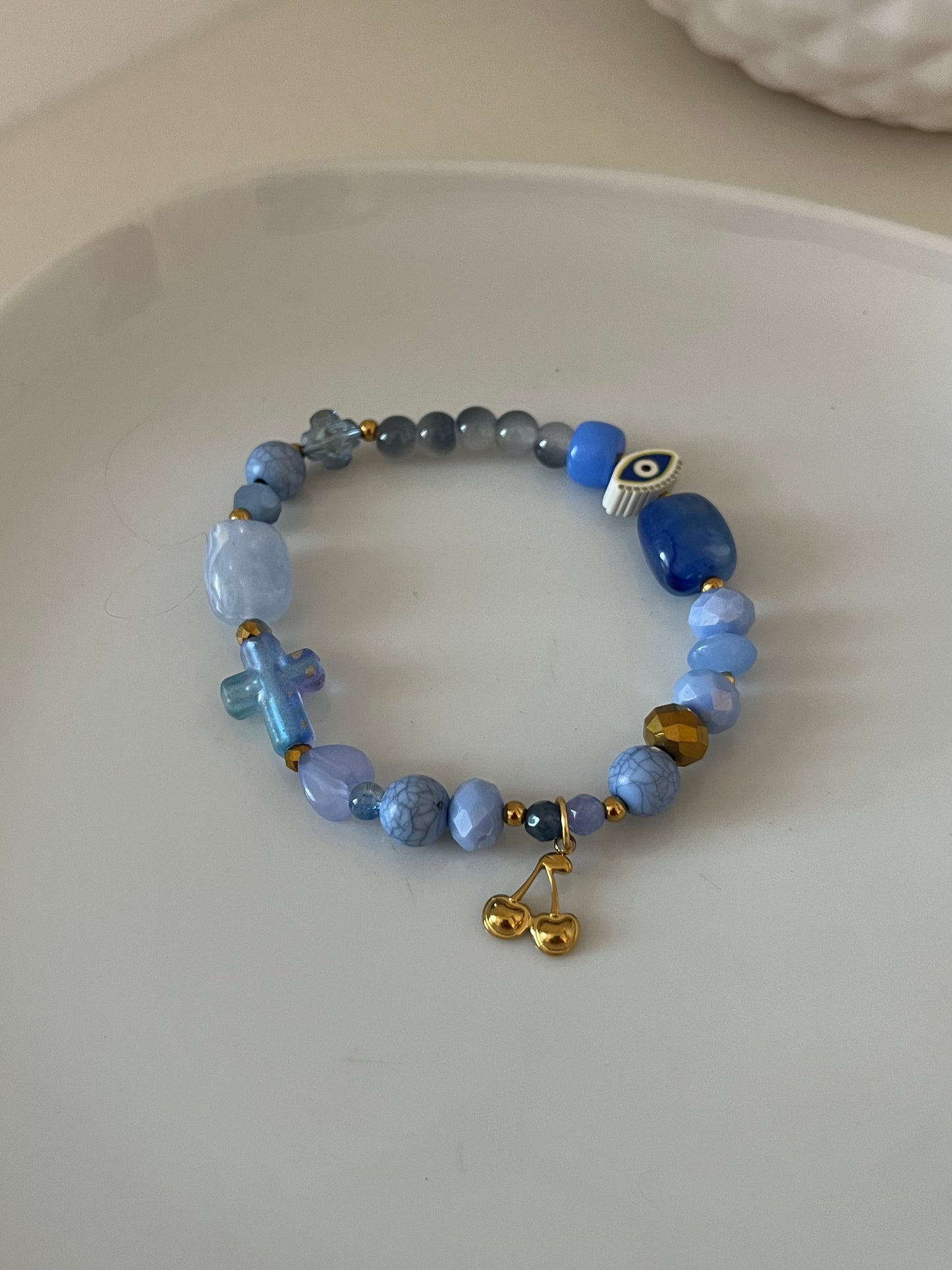 Bracelet Bleu cerise