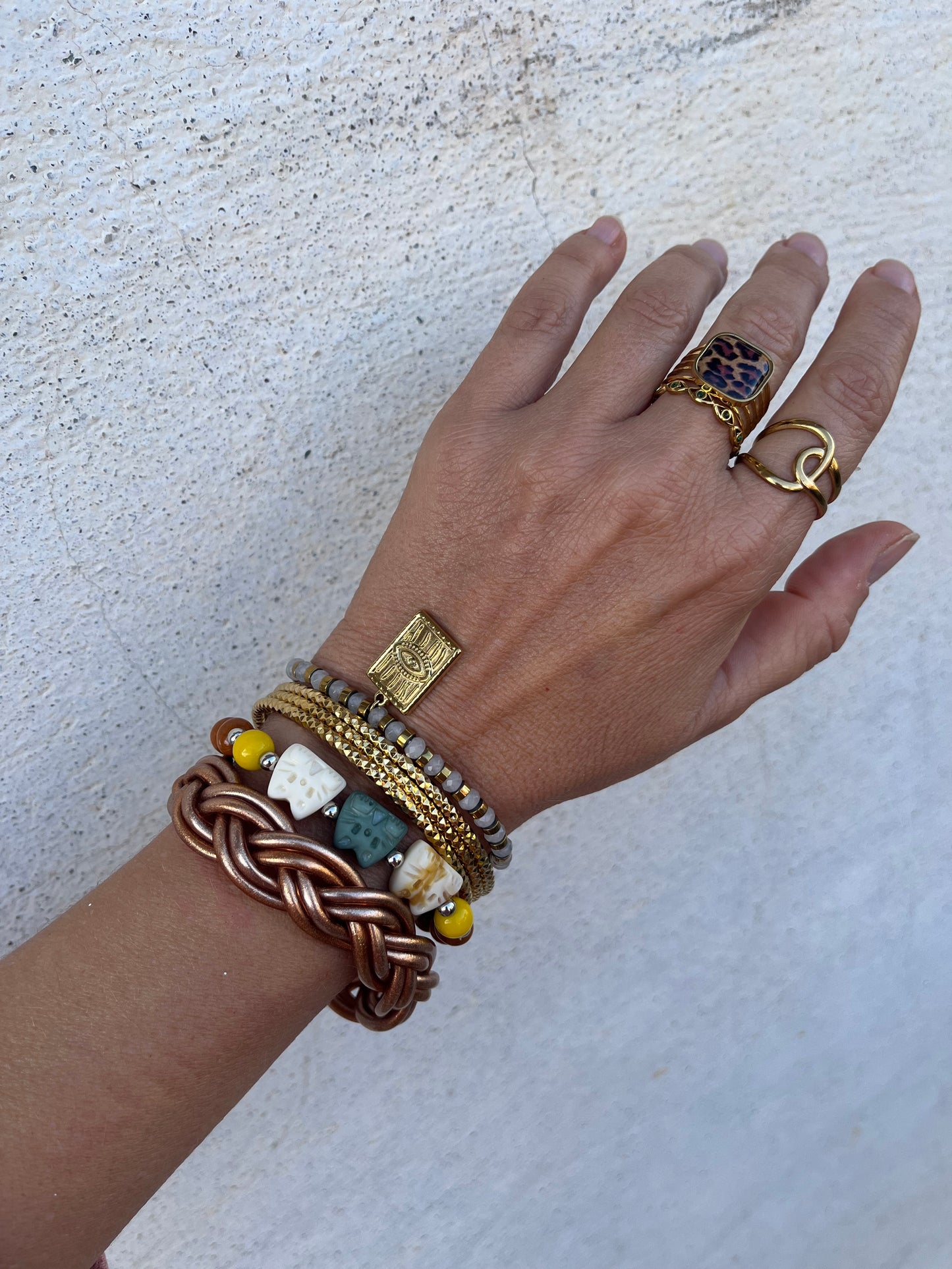 Bague EYES Fine verte
