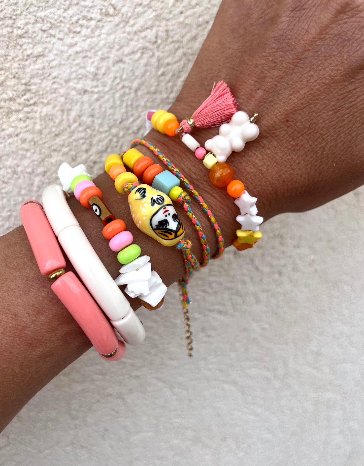 Bracelet ourson PASTEL