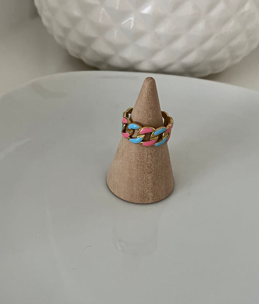 Bague Nima Rose bleu