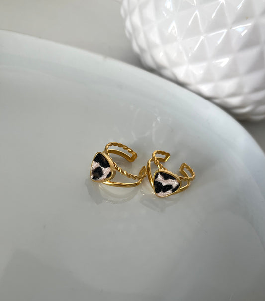 Bague LÉON triangle
