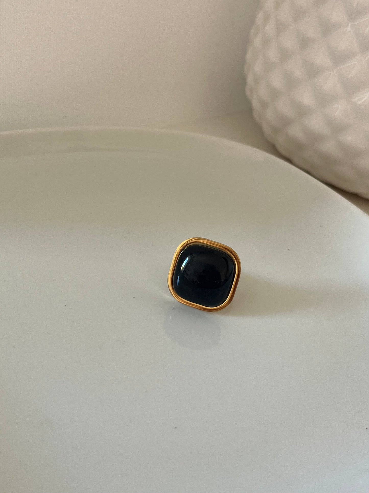 Bague GUMMIE black