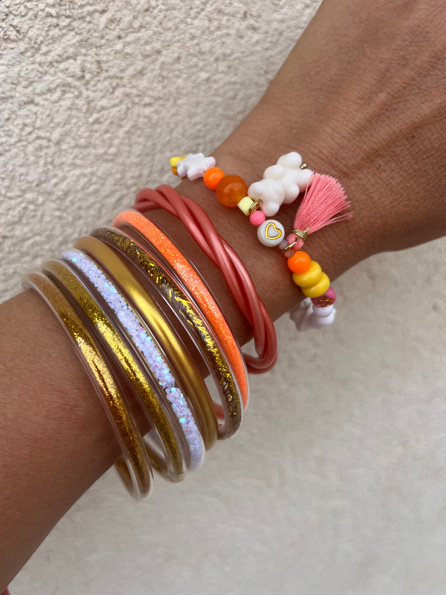 Bracelet ourson PASTEL