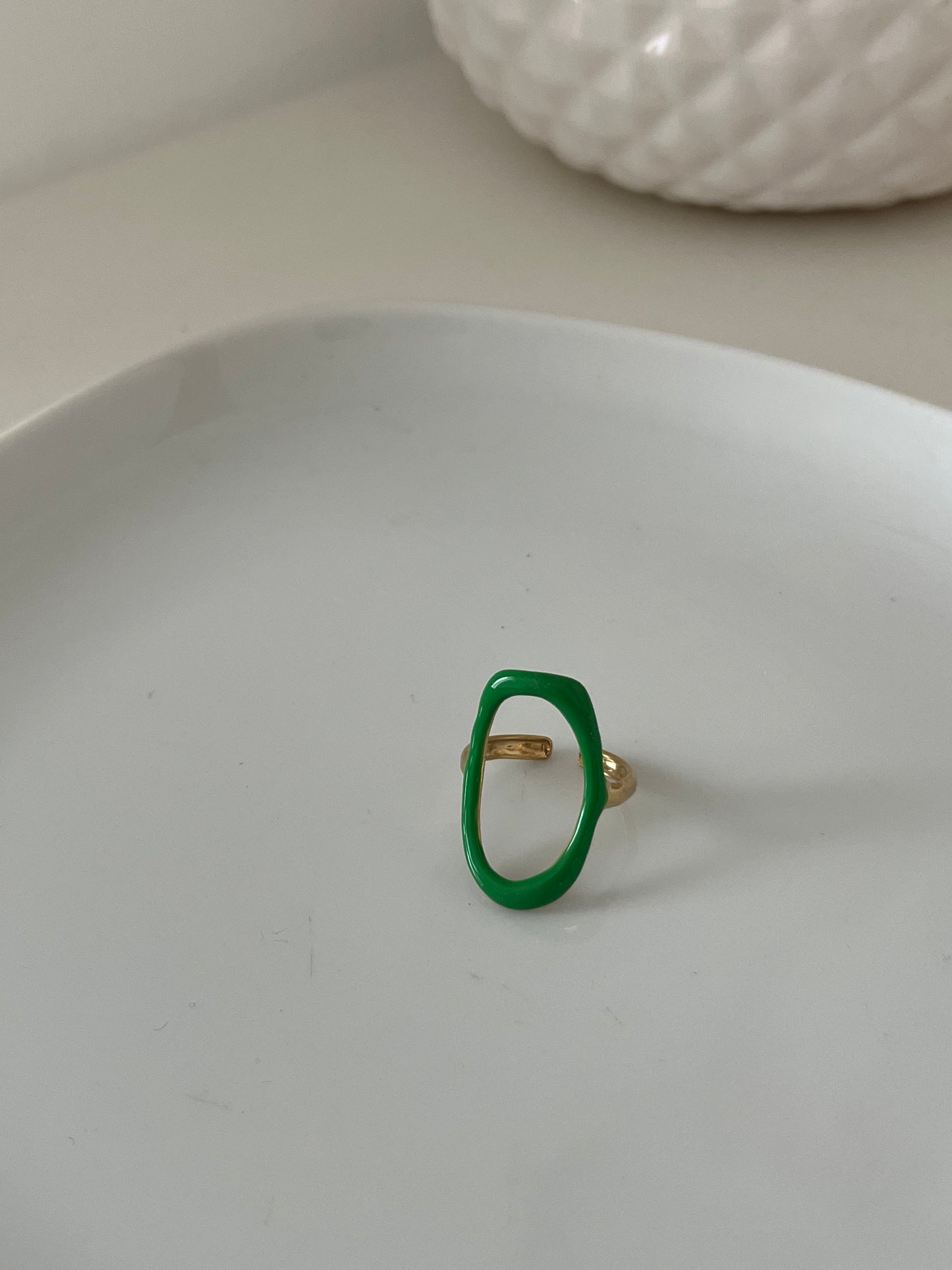 Bague CIRCLE vert