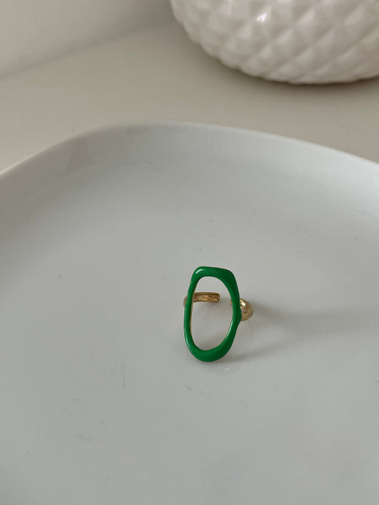 Bague CIRCLE vert