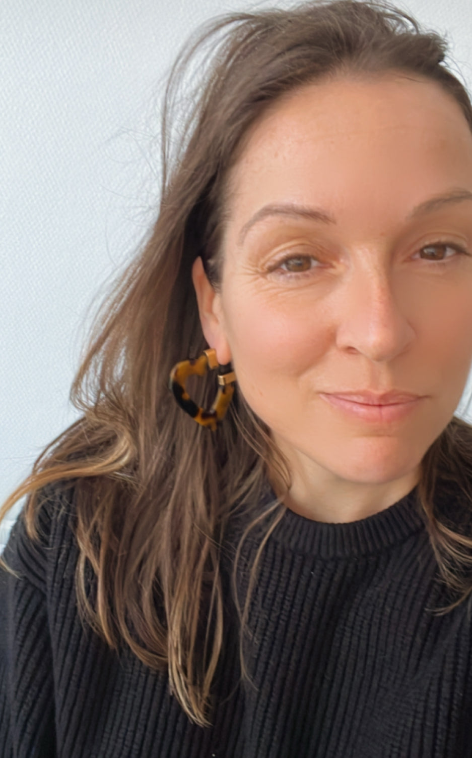 Boucles coeur créoles