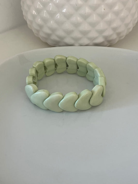Bracelet love menthe