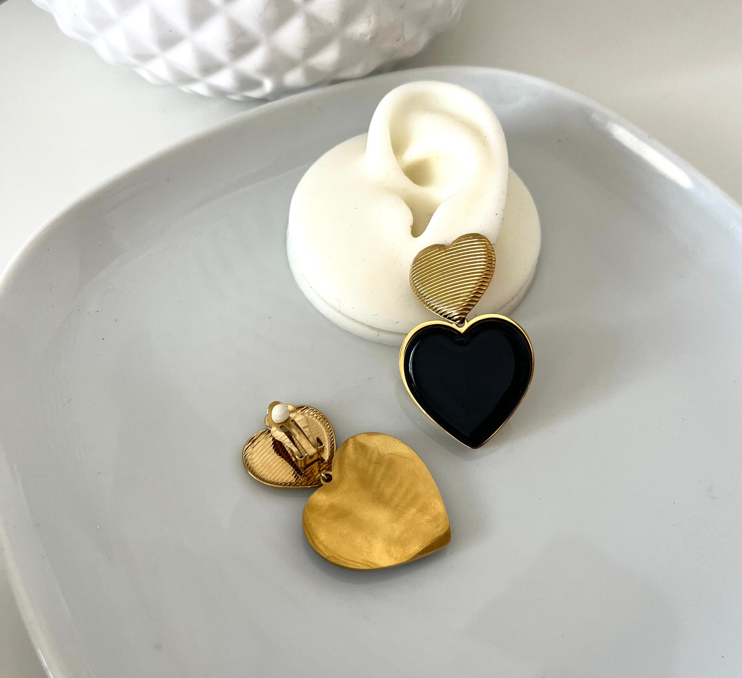 Boucles Clip Heart