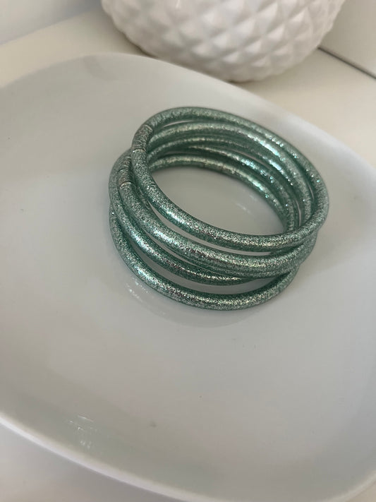 Jonc Funcky vert d’eau