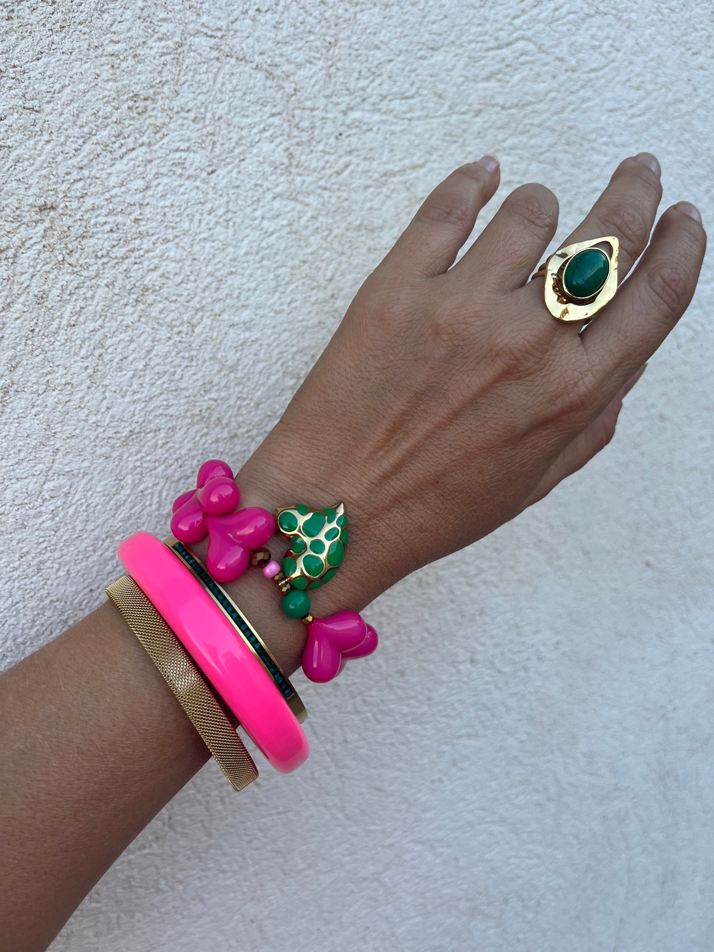 Bague Lola verte