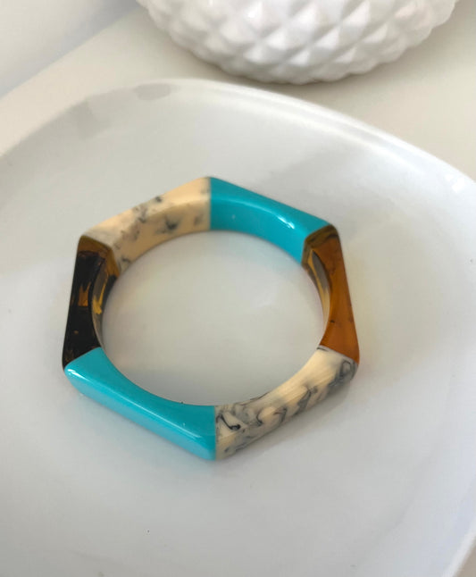 Jonc Jeanne turquoise