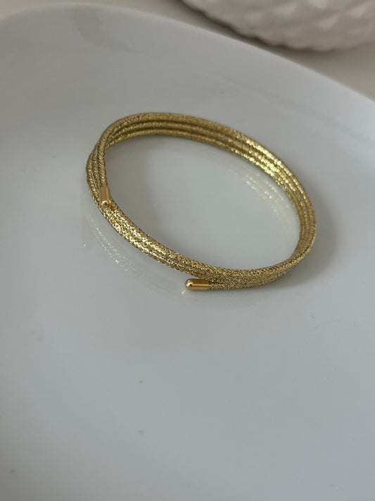 Bracelet Slide doré