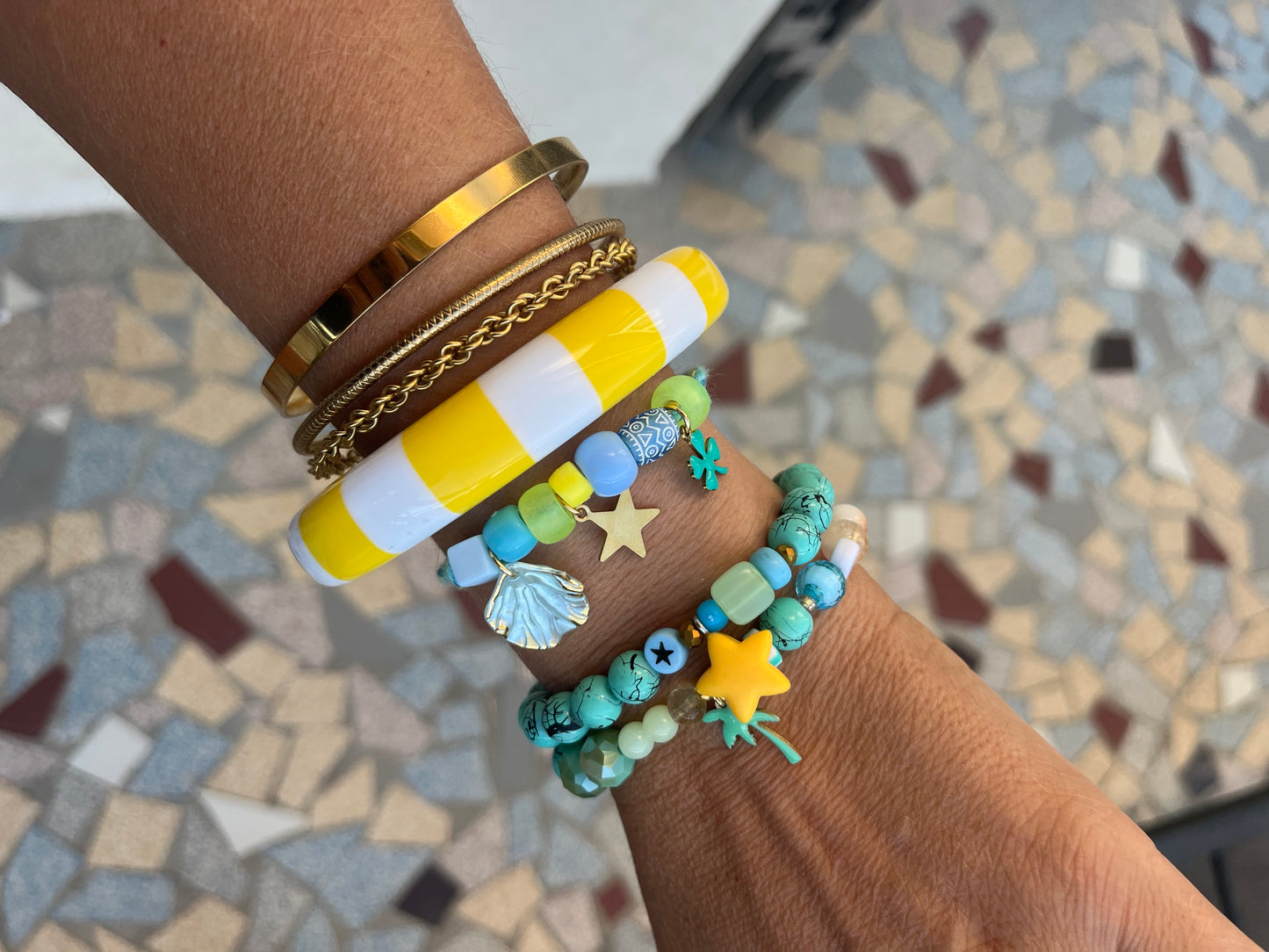 Bracelet CORDONA bleu
