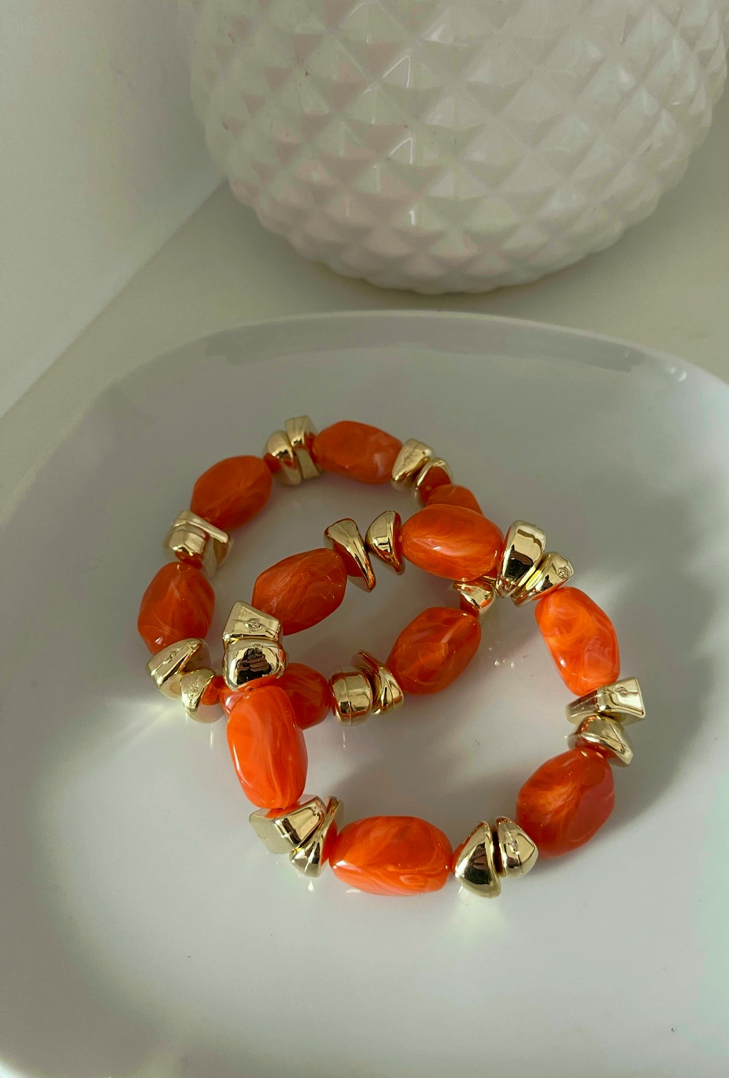 Bracelet Fancy orange