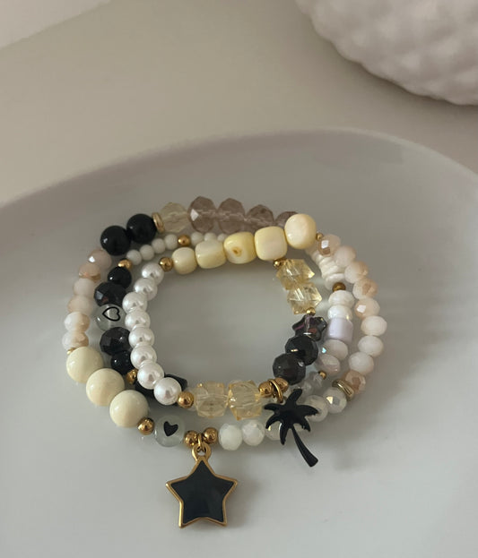 Bracelet triple SAUMI
