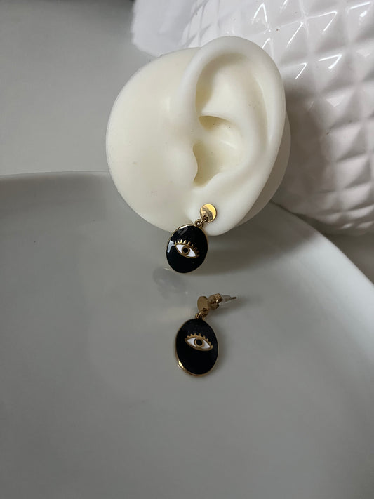 Boucles d’oreilles PROTECT NOIRE