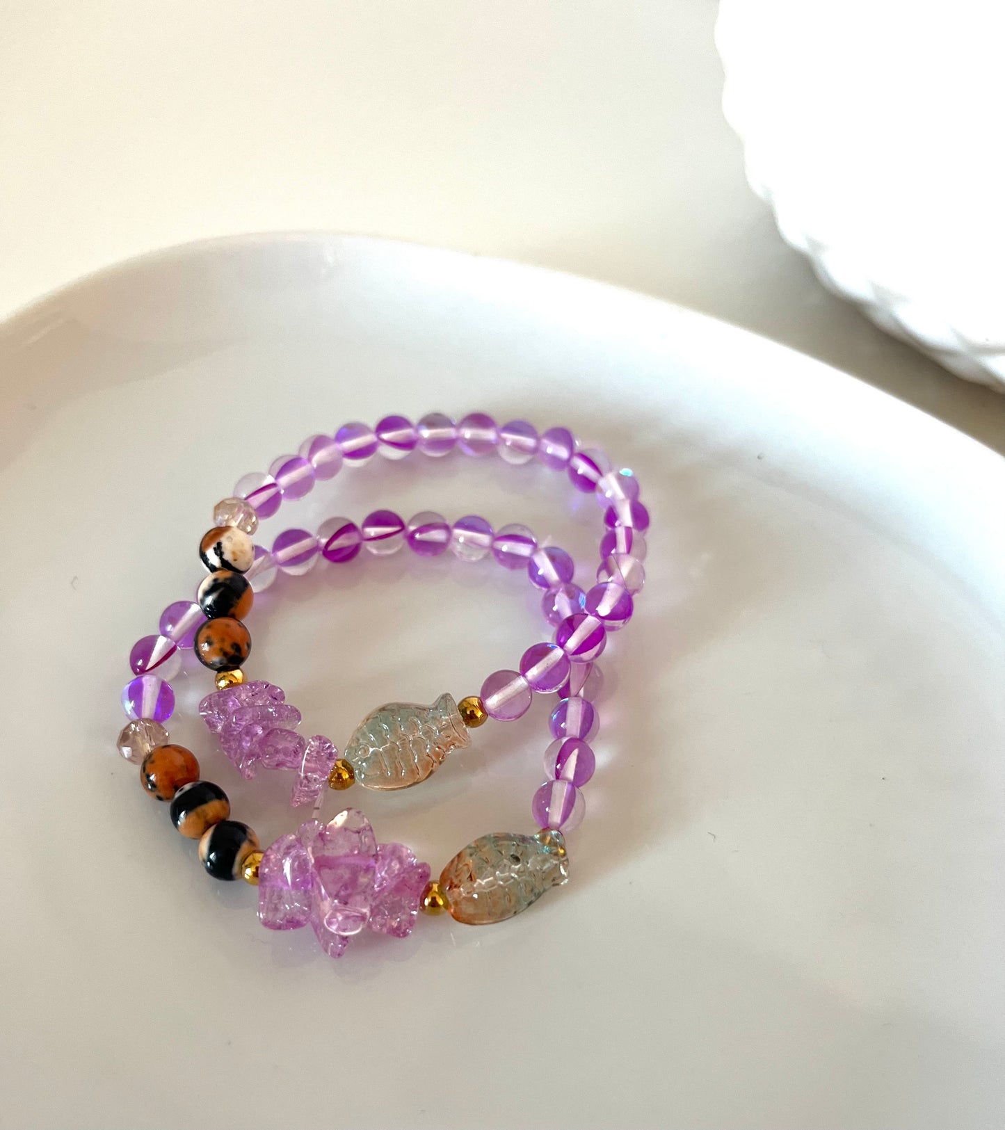 Bracelet Néon violet