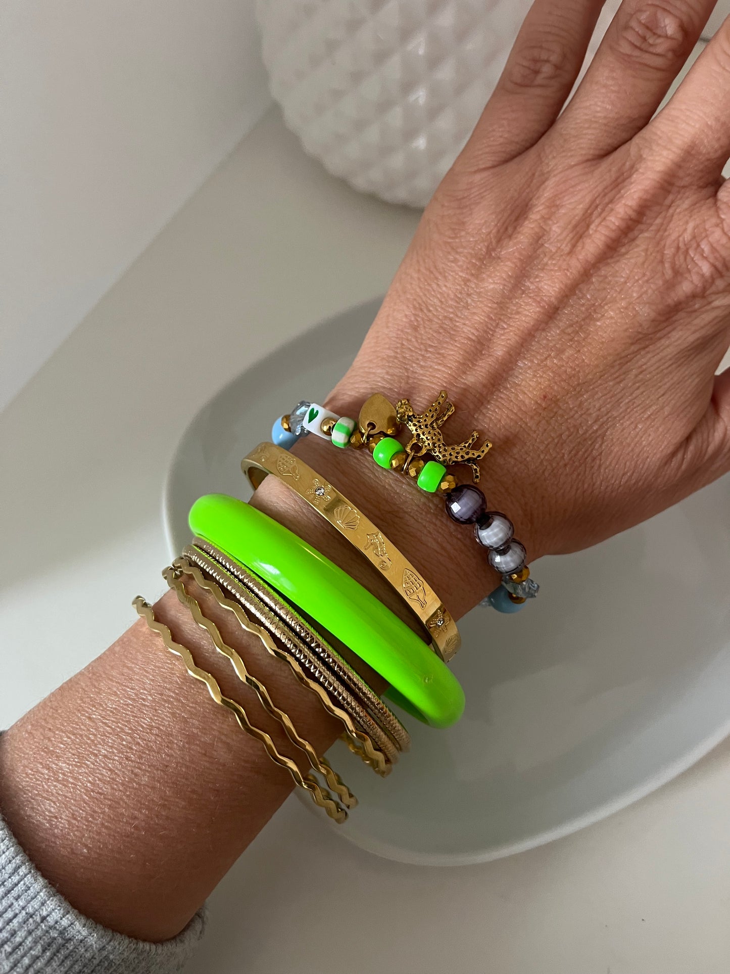 Jonc Vert fluo