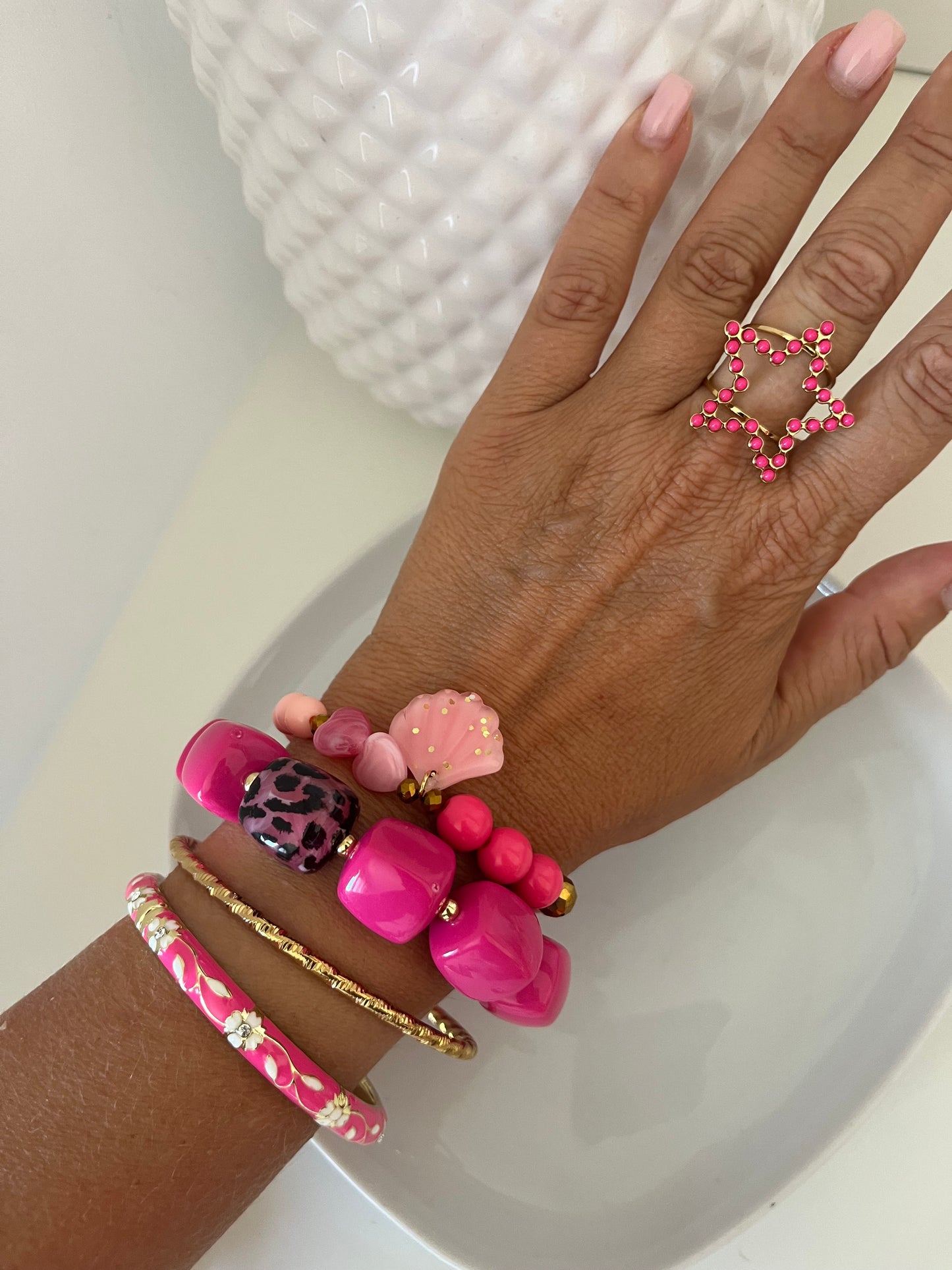 Bague Isa rose