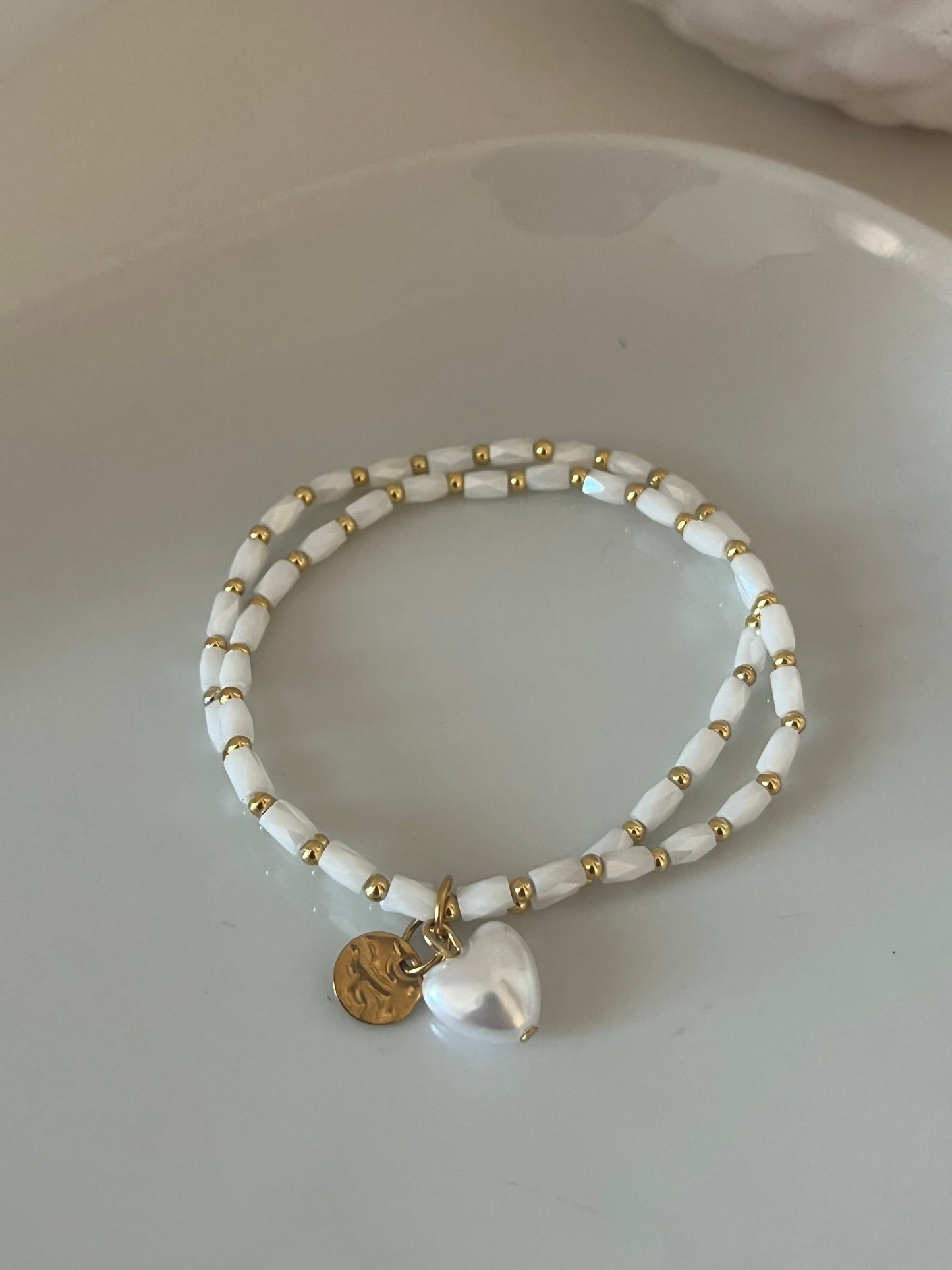 Bracelet Double Stone
