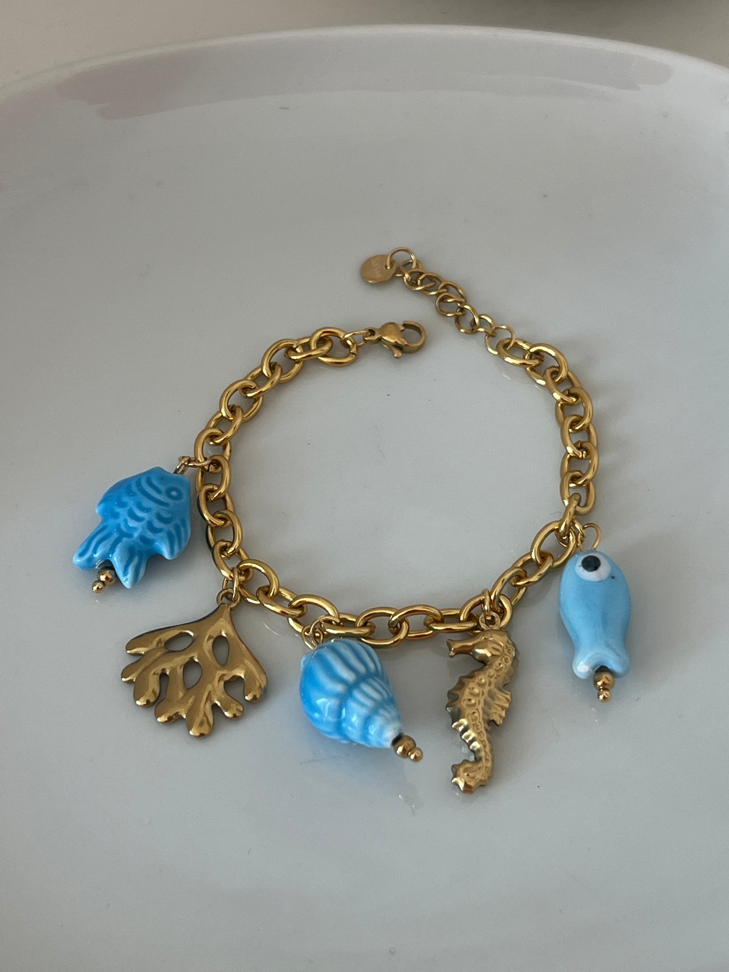 Bracelet Pampille bleu
