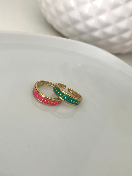 Bague TAINA verte