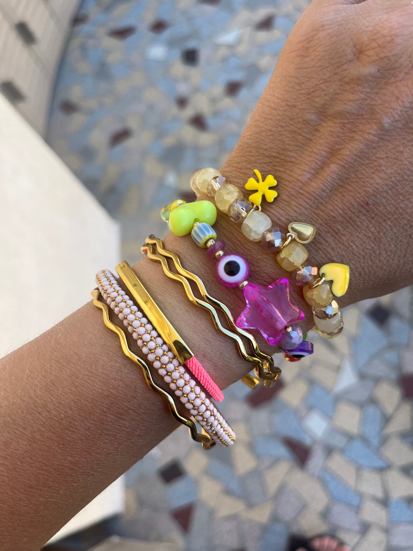 Bracelet Eyes Color